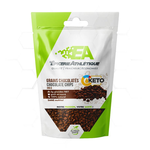 CHOCOLAT CHIP KETO - 285g - Planète Nutrition