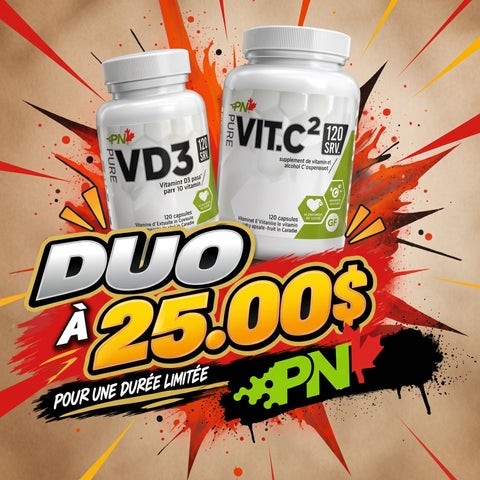 Duo Parfait | Vitamines C + D - Planète Nutrition