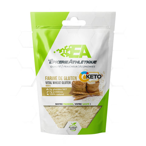 FARINE DE GLUTEN - 400g - Planète Nutrition