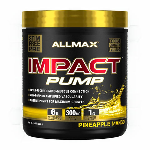 IMPACT PUMP 350g - 3 saveurs disponibles - Planète Nutrition