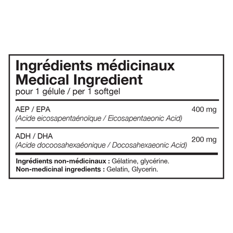 OMÉGA - 3 - 120 géls. - Planète Nutrition