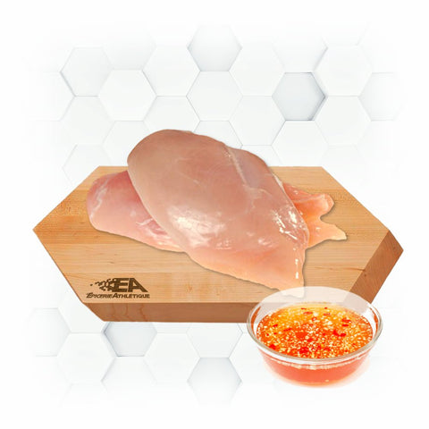 POULET THAI PIQUANT 2.2lbs - Disponible en succursales seulement - Planète Nutrition