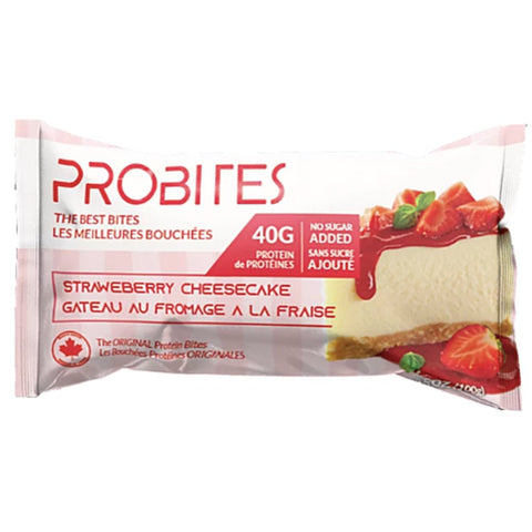 PRO BITES STRAWBERRY CHEESECAKE - Planète Nutrition