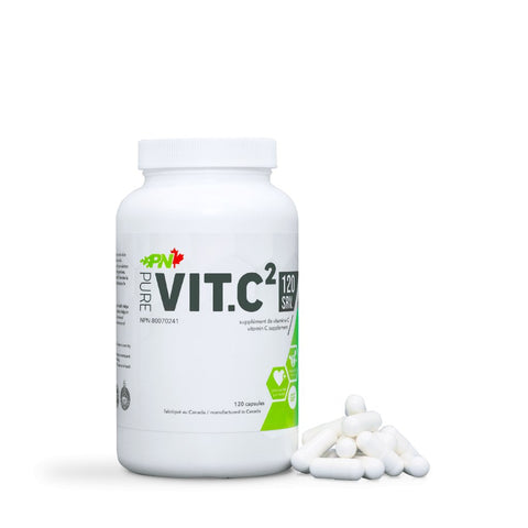 PURE VIT.C2 (Vitamine C) - 120 caps. - Planète Nutrition