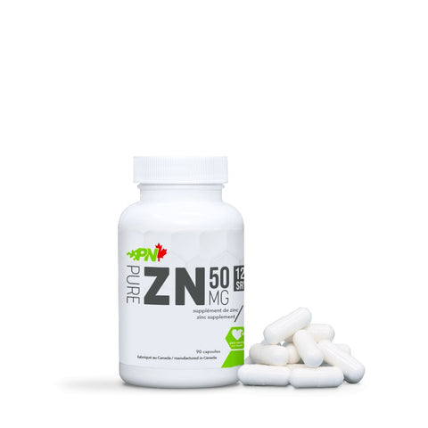 PURE ZN50 (Zinc) - 90 caps. - Planète Nutrition