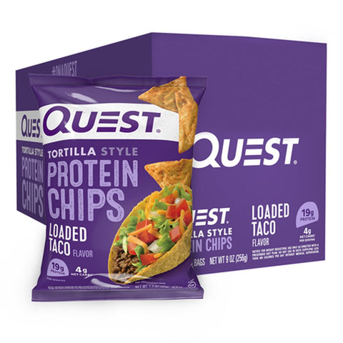 QUEST CHIPS - 8 Saveurs - Planète Nutrition