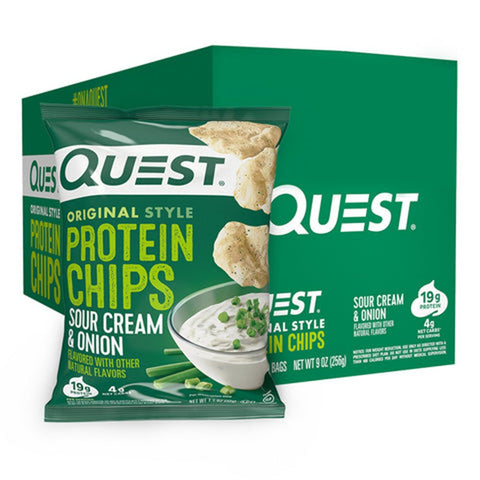 QUEST CHIPS - 8 Saveurs - Planète Nutrition