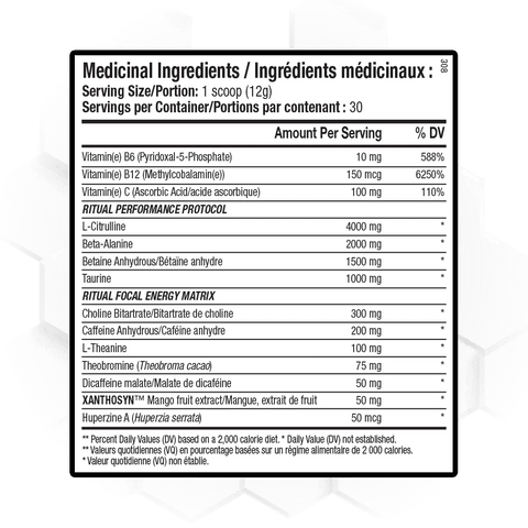 RITUAL - 350g - Planète Nutrition