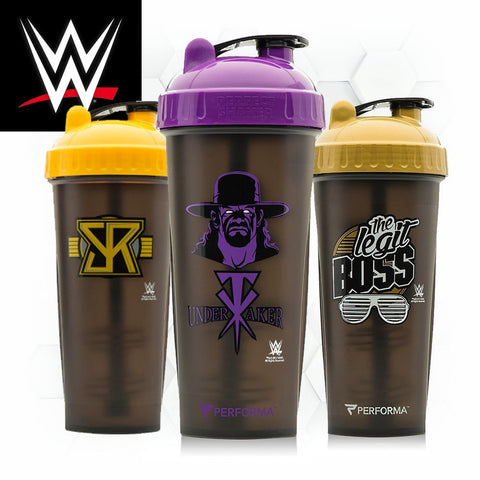 WWE SUPERSTAR WRESTLER SHAKERS - 3 modèles disponibles - Planète Nutrition