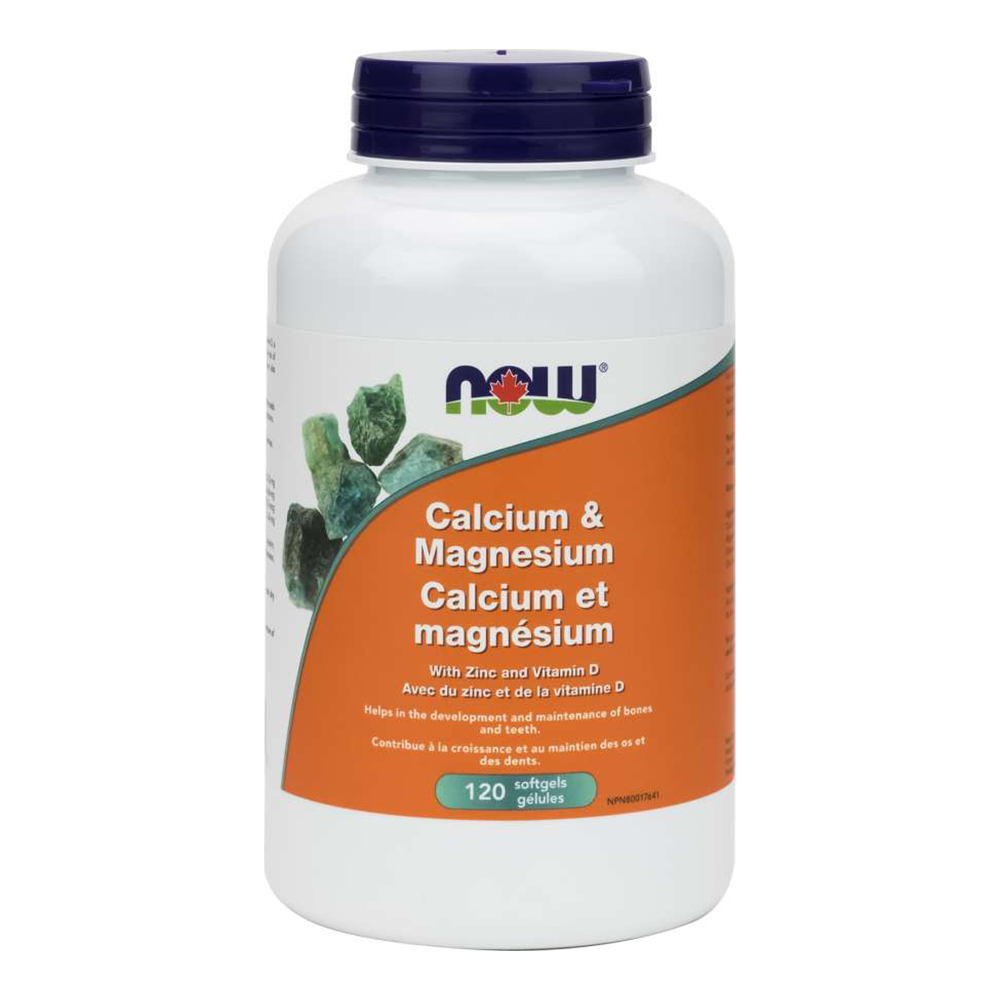 CALCIUM ET MAGNÉSIUM - 120 gellules